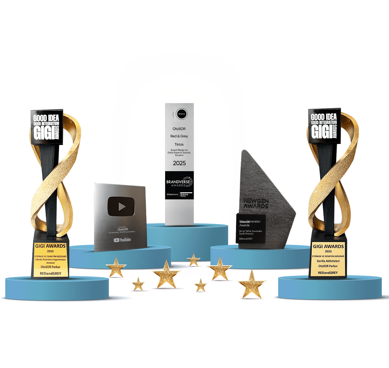 OtoSOR'a 5 Ödül Birden!